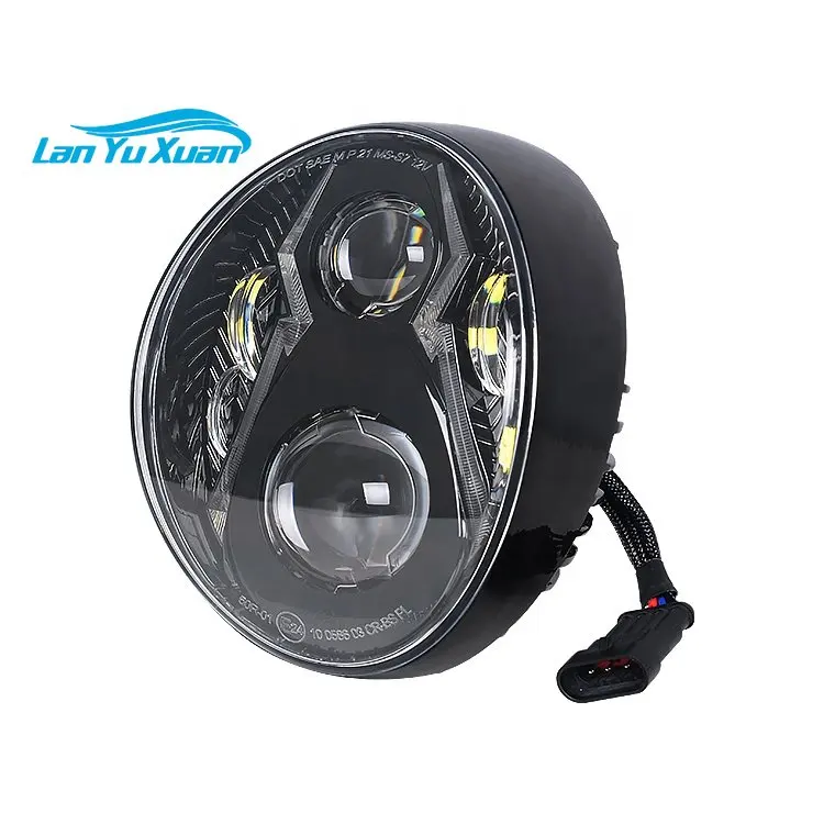 

Newest motorcycle LED Headlight whit DRL Projector Hi/Lo Beam for Softail Breakout 114 FXBR FXBRS 2018-2020