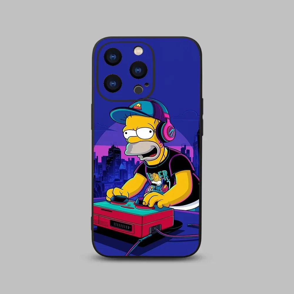 Etui na telefon S-Simpsons do Iphone 15 11 13 14 Pro Max 7 8 Plus X Xr Xs Max Se2020 12 mini Cover Case