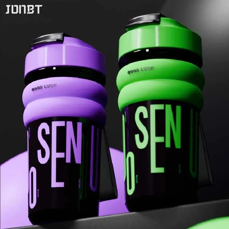 

Double Drink Tritan Water Bottle With Straw Heat-resistant Plastic Car Coffee Mugs Male Female Portable Sports Cycling Water Cup