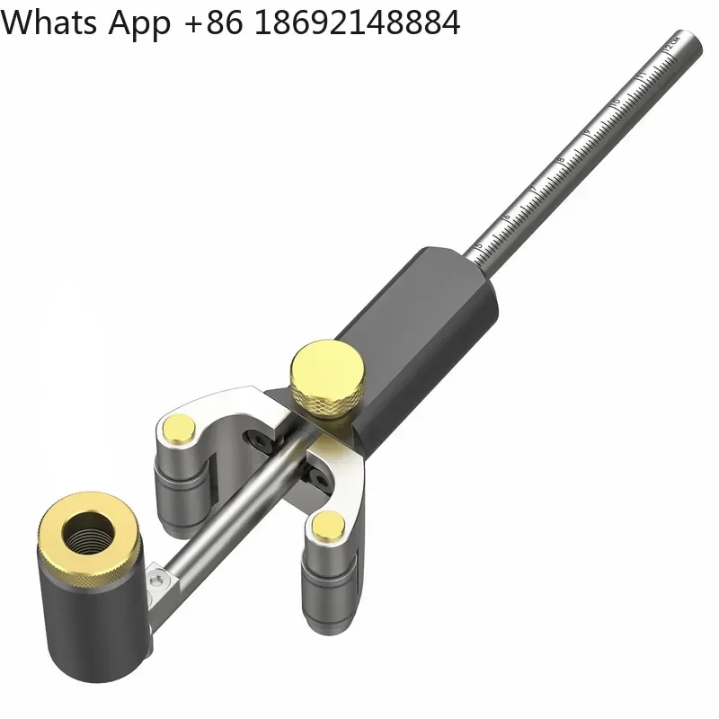 Dual-purpose Linear Arc Scriber for Woodworking Parallel Multifunctional Scribing Tool