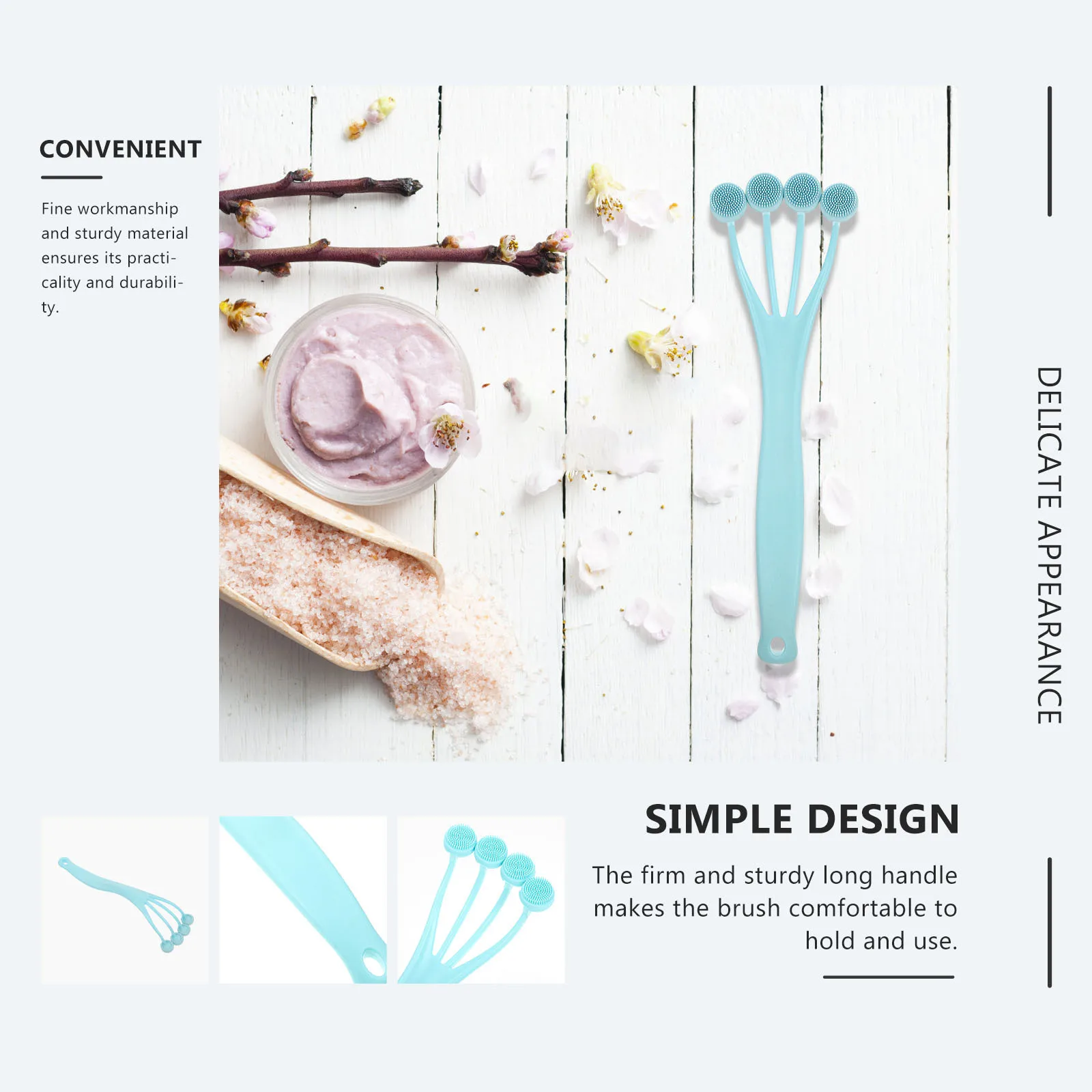 

Портативная щетка-скребок для ванны с прочной ручкой. Эффективный инструмент для отшелушивания кожи для душа. Использование на спине ног и многого другого.