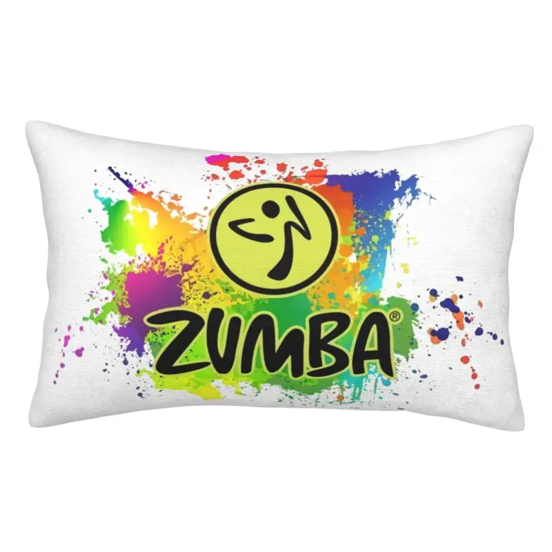 Custom Nordic Style Zumbas Yoga Sport Cushion Cover 75cm x 50cm Polyester Pillowcase for Bed Sofa Rectangle Pillowcase