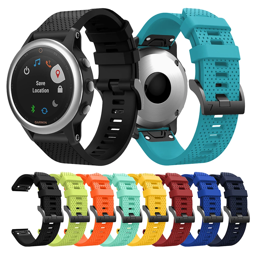 20mm Quick Fit Silicone Strap For Garmin Fenix 7S 6S 5S Smart Watch Band for Garmin Fenix 5S Plus 6S Pro/Sappphire 