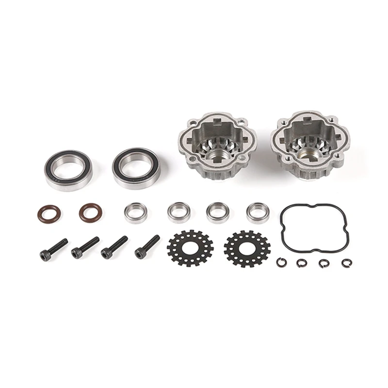 Metal Differential Housing Kit For 1/5 Scale HPI ROFUN BAHA KING MOTOR ROVAN BAJA 5B 5T 5SC SS TRUCK RC CAR PARTS