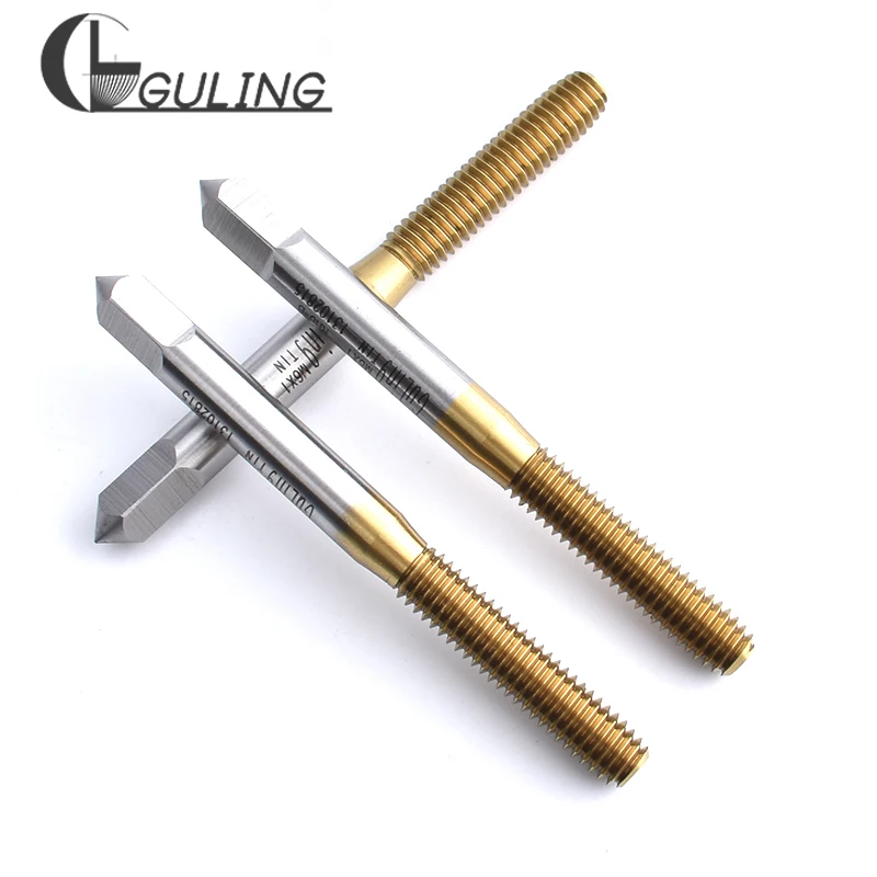 GULING HSSE With TIN Forming Tap M0.5M0.6M0.7M0.8M0.9M1M1.4M2M3M4M5M6M7M8 M9 M10 M11 M12 M14 M16M18M20 Machine Screw Thread Taps