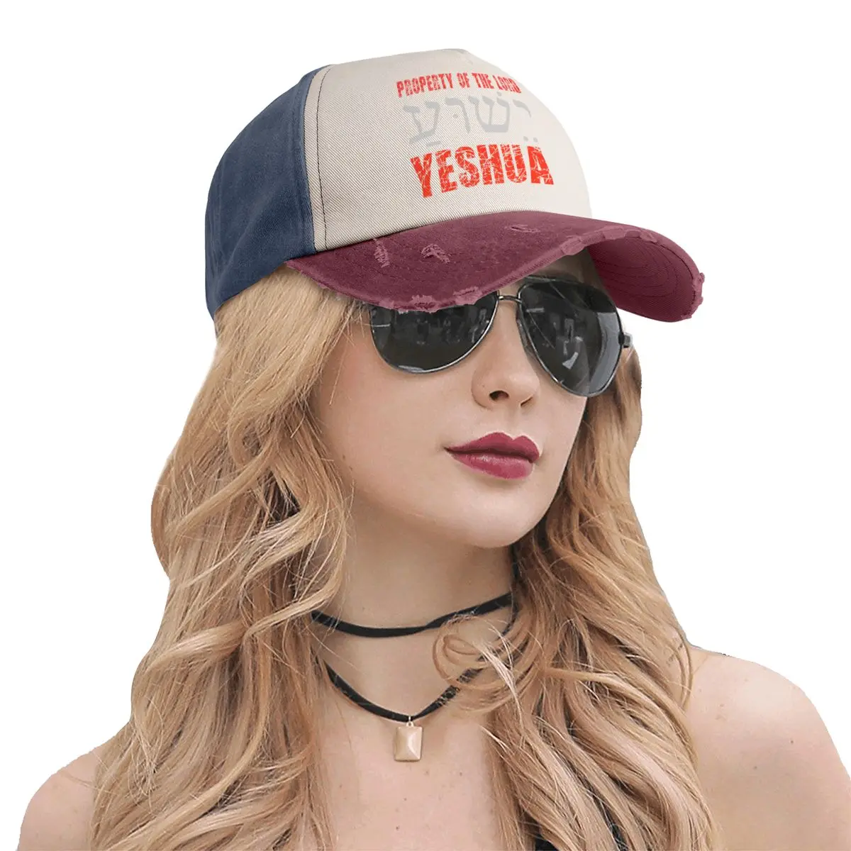 Vintage Yeshua Jesus Christ czapka z daszkiem czapka z daszkiem w stylu unisex w trudnej sytuacji Denim czapka typu snapback hebrajski odkryty