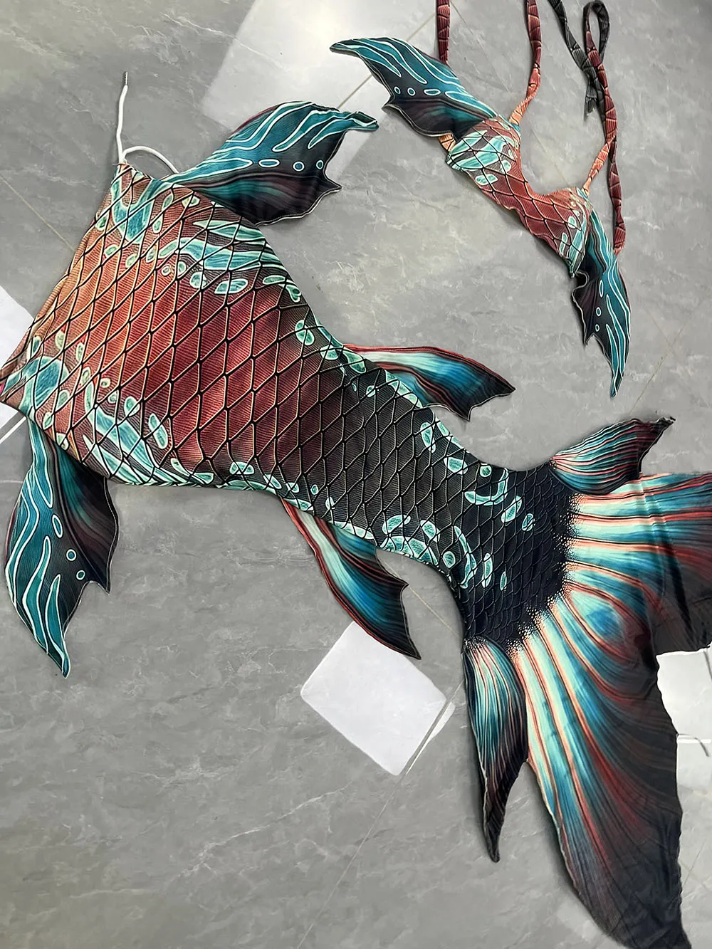 Heißer verkauf Bunte Meerjungfrau Schwanz Meerjungfrau Bauch Meerjungfrau Flossen Aquarium Leistung Badeanzug Erwachsene Kinder Tauchen Schönheit Schwanz