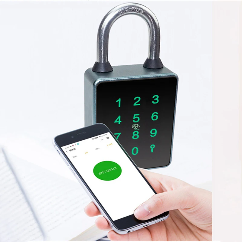 EGFirtor TTLOCK Padlock Tuya APP IC Card RFID Password Key NFC Unlock Way Waterproof IP65 Bluetooth Smart Electronic Door Lock