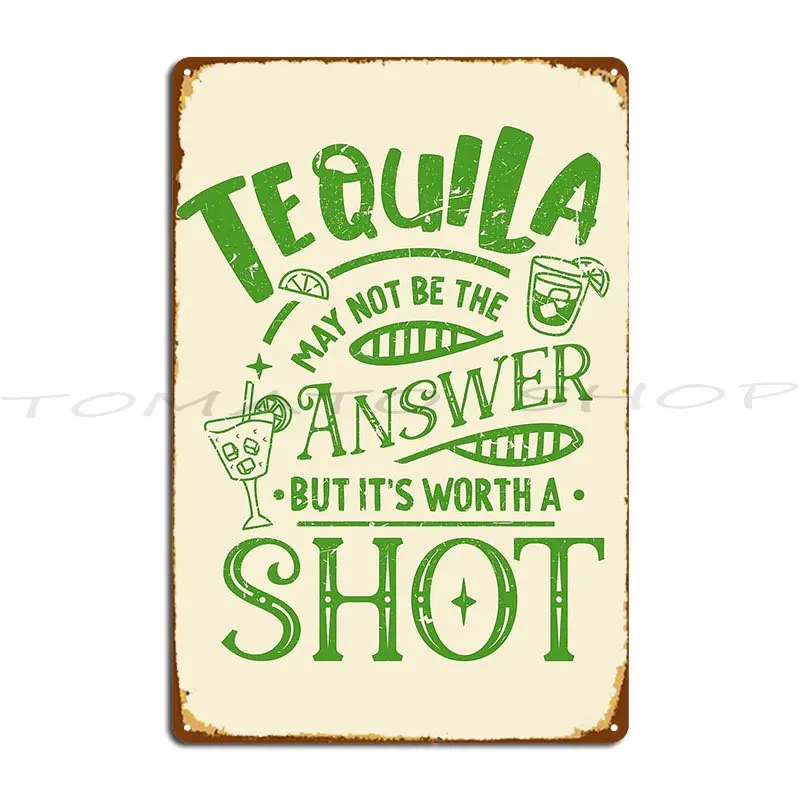 Funny Cinco De Mayo Best Tequila Metal Sign Poster Wall Cave Wall Decor Retro Garage Plaques Personalized Tin Sign Poster