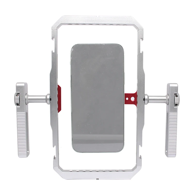 

Handheld Stabilizer Dual Handle Gimbal Holder Magnetic Mobile Phone Microphone Holder Smartphone Cage Filmmaking Case