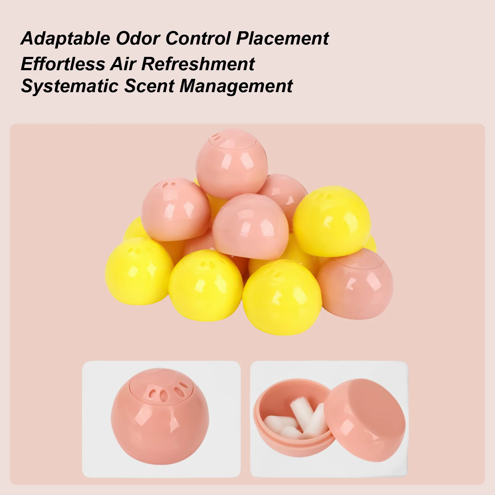 

Шарики-дезодораторы, 8 шт., долговечный клейкий освежитель, средство для устранения запаха кошек, шарики-освежители воздуха для гнездового коврика, клетка, ящик для мусора