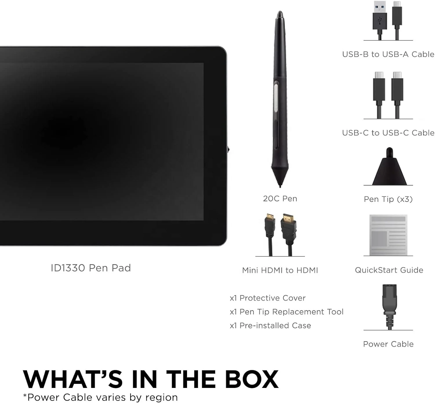 RTS View Snic 13,3 polegadas FHD 1080p desenho gráfico AcePen Display Tablet com caneta para design de escrita digital desenhar curso online