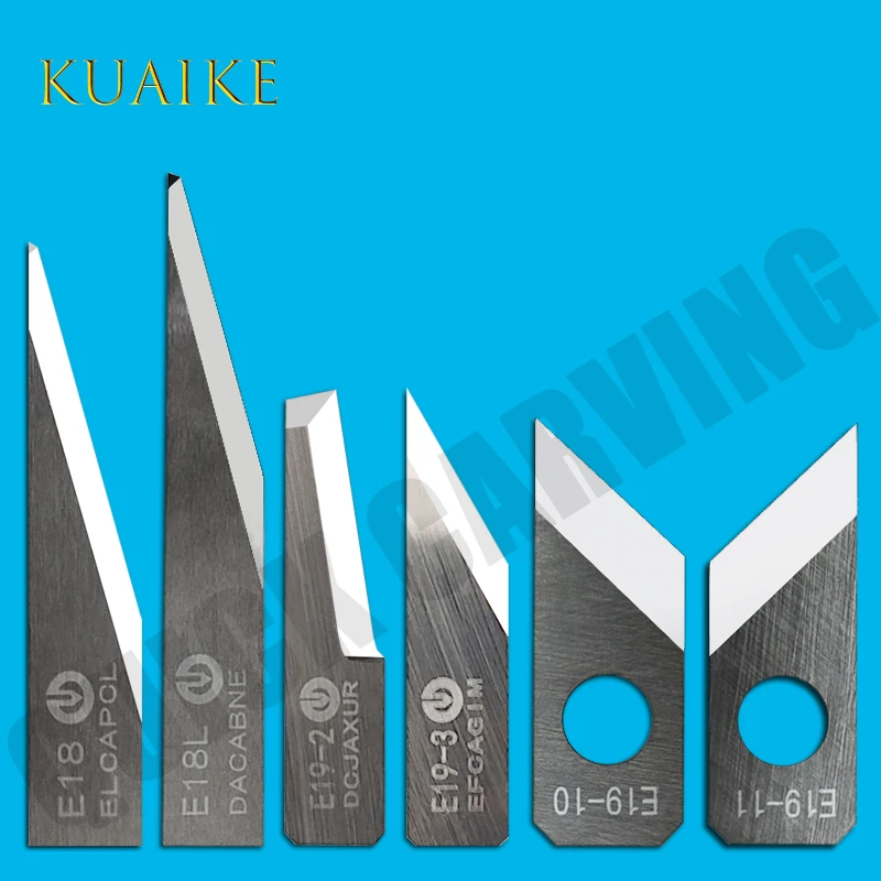 

10PCS IECHO Vibration Cutter Tungsten Carbide Oscillating Knife Vibration Cutting Tool E18 E18L E19-2 E19-3 E19-10 E19-11 E19-31
