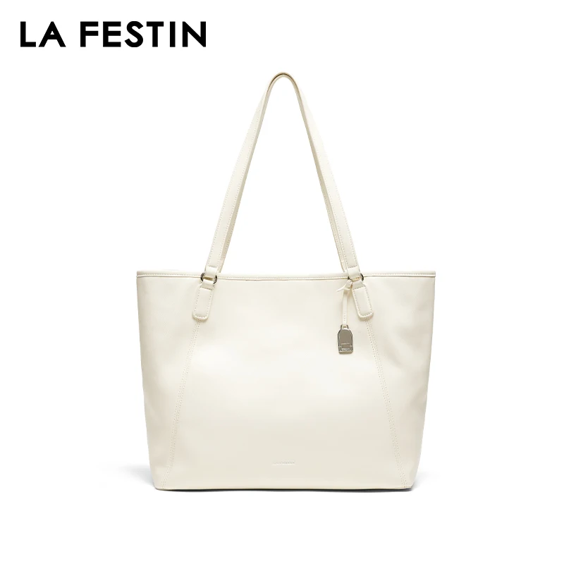 LA FESTIN Women's bag 2024 New Casual Tote Bags Large Capacity Bags Leather Bag Fashion Shoulder Bags Travel Bags