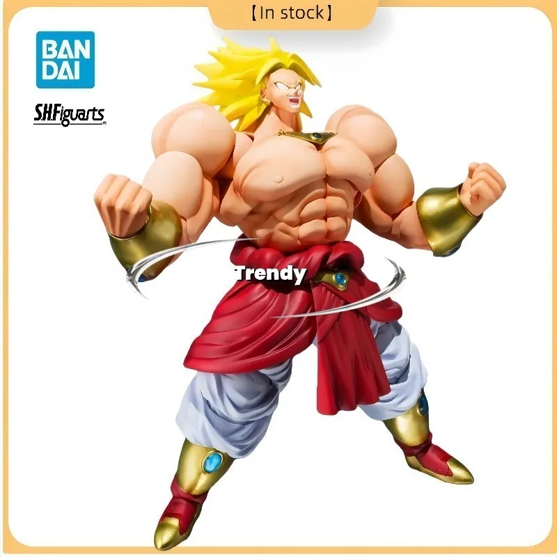 

100%Original BANDAI SHF DRAGON BALL Z Broly 40th Anniversary Reissue Edition Action Figure Model Toys
