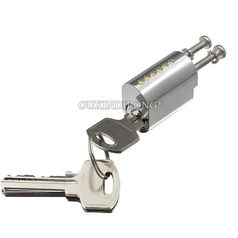 Brand New 1Piece Solid Brass Marine Fireproof Door Lock Cylinder Marine Metal Iron Door Lock Core Lock Gall Replacement Parts