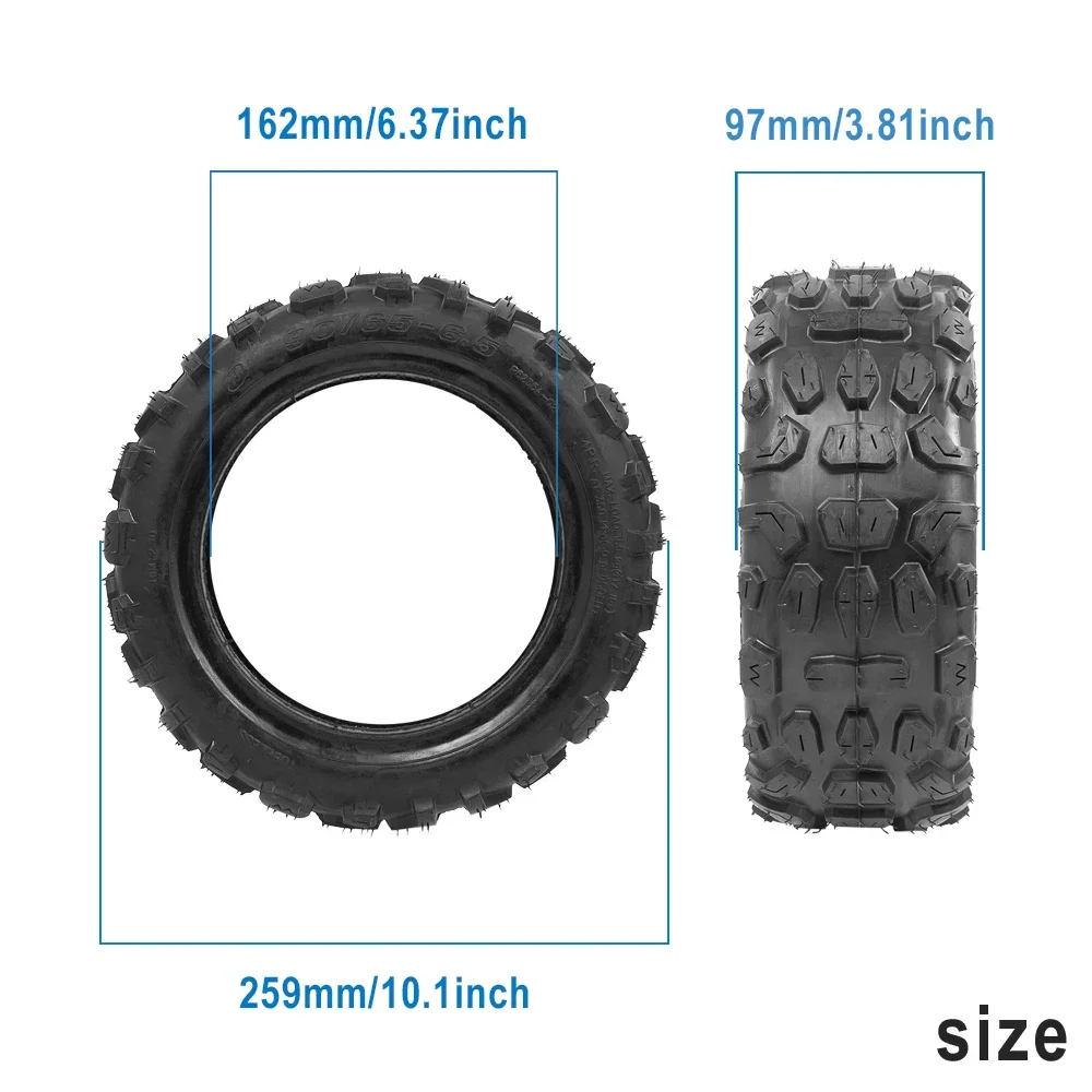 90/65-6.5 Off-road Tubeless Tyre for Dualtron Thunder Speedual Plus Electric Scooter 11 inch Wear-resistant Vacuum Tyre Parts