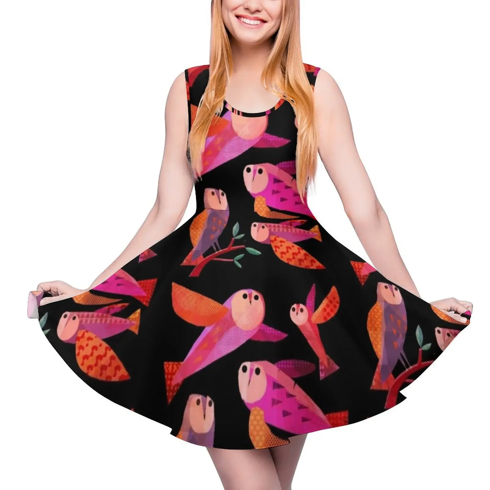 

Owls in the dark Sleeveless Dress dresses summer women"s summer jumpsuit