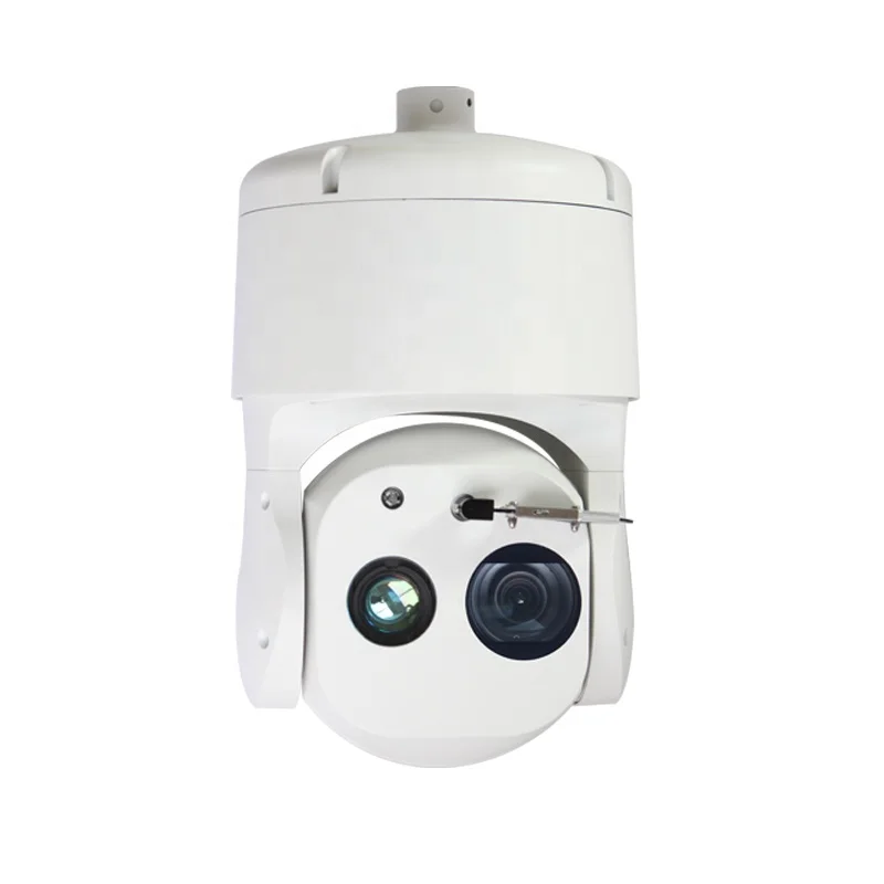 Network Bi Spectrum CCTV Camera HD 37x Zoom 800m IR Laser Outdoor Security Dome PTZ Camera With Automatic Wiper OEM/ODM