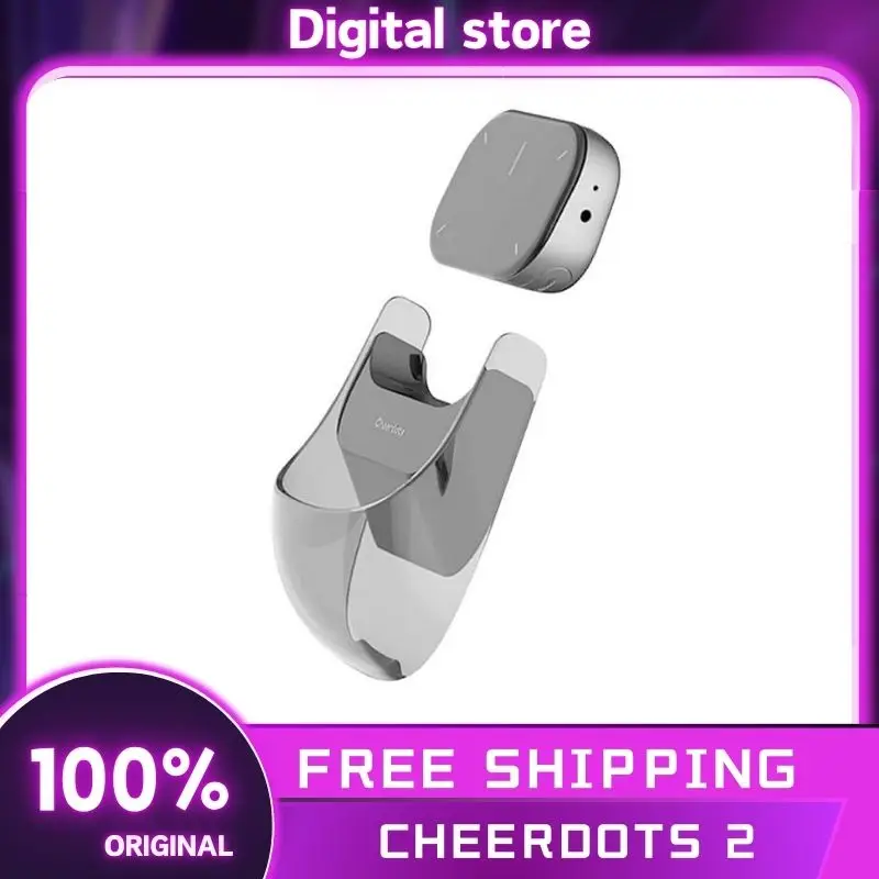 Cheerdots 2 Detachable Air Mouse Wireless Touchpad Laser All-in-one AI Bluetooth Mobile Custom Mouses Presenter Remote Control