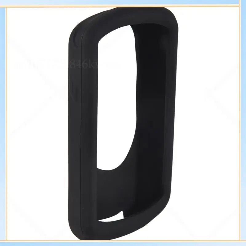 

-A60I Чехол, совместимый с Garmin Edge 1030 Plus GPS - силиконовый защитный чехол, водонепроницаемый силиконовый чехол из кремнезема и ТПУ - черный