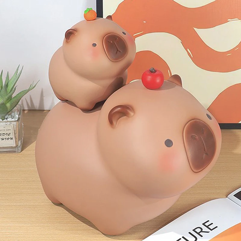 Capybara Piggy Bank, Capybara Coin Bank Piggy Bank, Creative Cute Cartoon Capybara Storage Money Box, Capybara Money Coin Bank