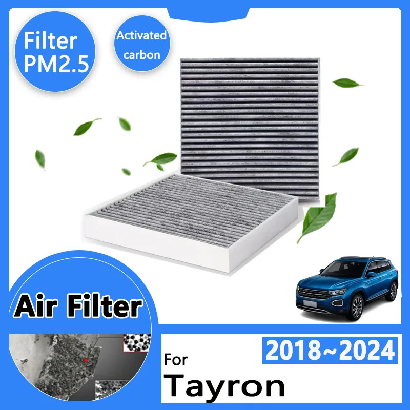 For Volkswagen VK Tayron 2018~2024 2023 2022 2021 2020 2019 Auto Accessories Air Filter Intake Engine Conditioners Filter Grid