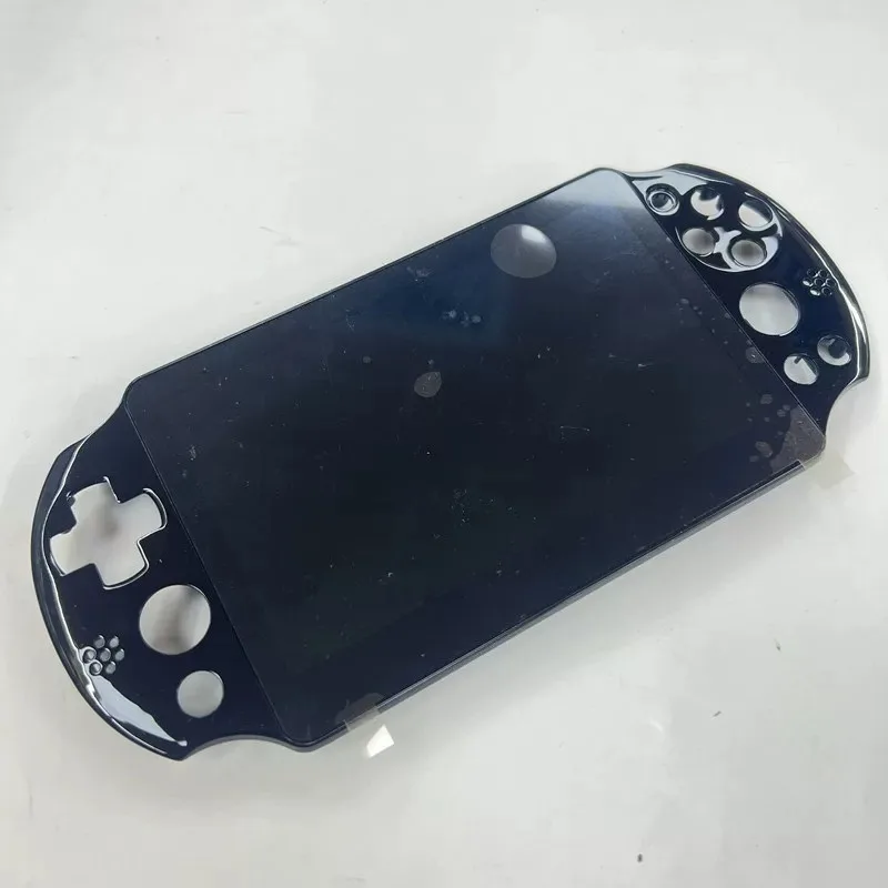For Handheld Game Console LCD Display Touch Screen Assembly with Front Housing Replacement