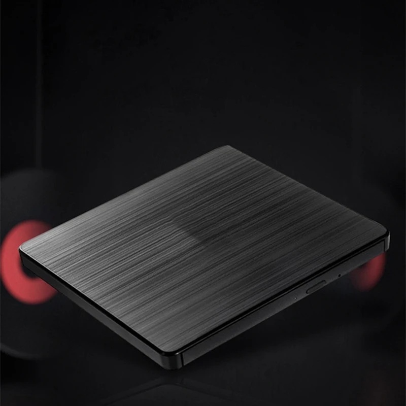 External CD Drive USB3.0 Portable Slim External CD DVD +/-RW ROM Burner For  Pro PC Win 7/8/10