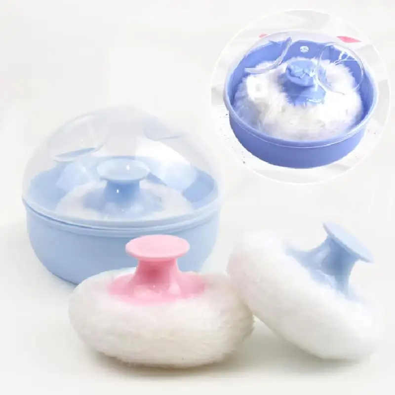 

Baby Powder Makeup Puff Round Makeup Fluff Soft Plush Puff Sponge Body Powder Makeup Beauty Tools Soft Plush Powder Puff Tools