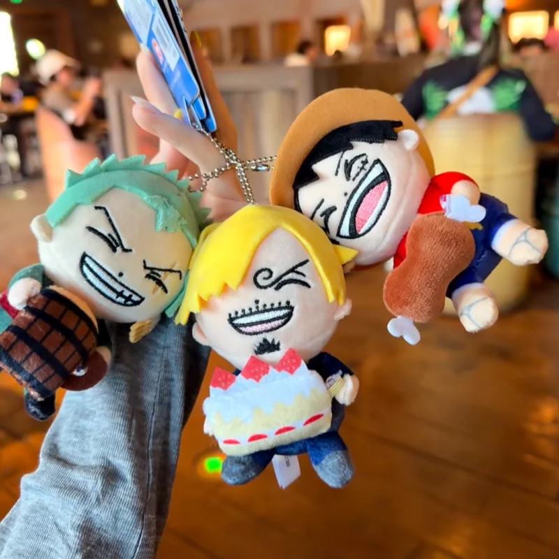 universal-beijing-resort-one-piece-plush-keychain-authentic-luffy-zoro-sanji-collectible-soft-stuffed-souvenir-for-anime-fans