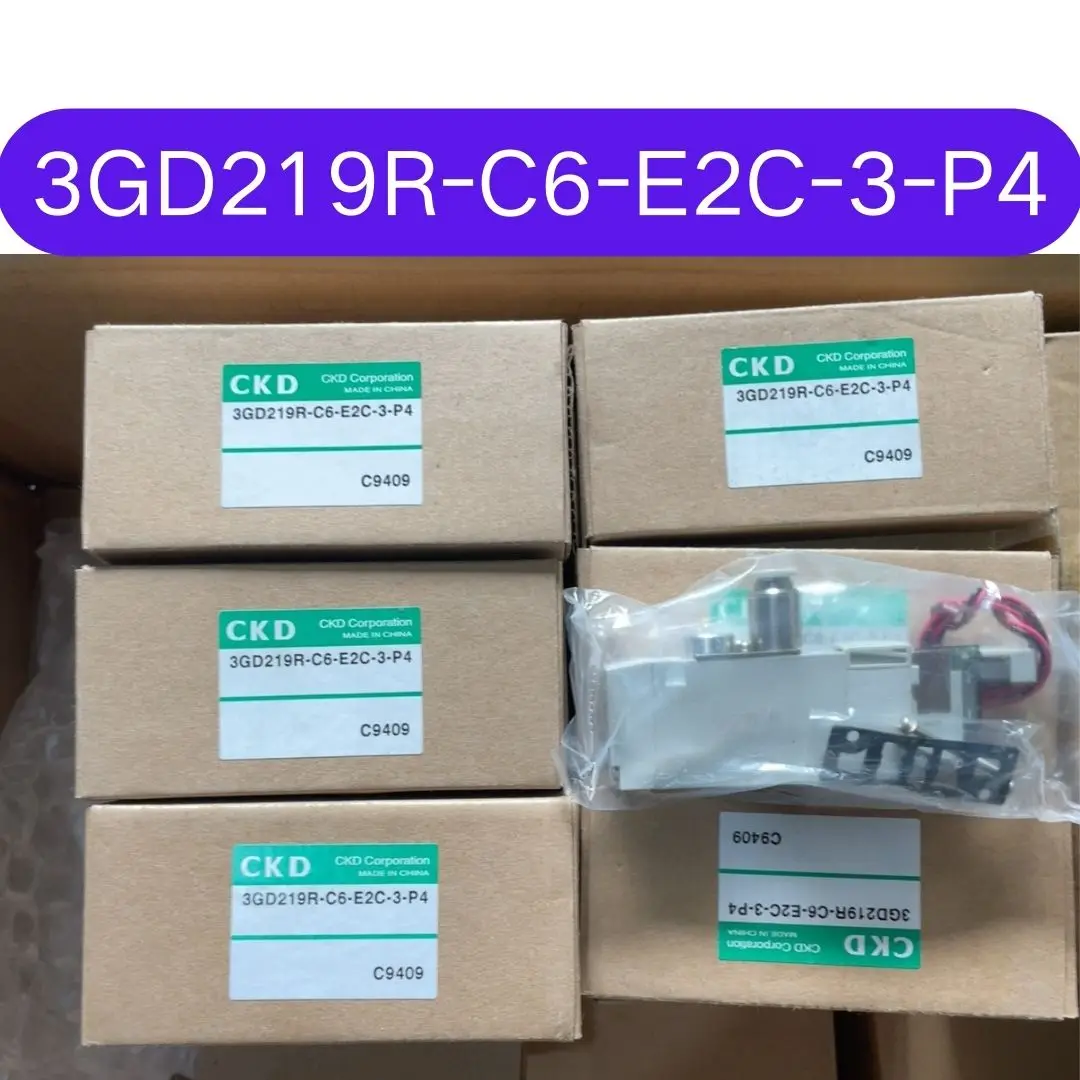 

Brand New 3GD219R-C6-E2C-3-P4 solenoid valve Fast Shipping