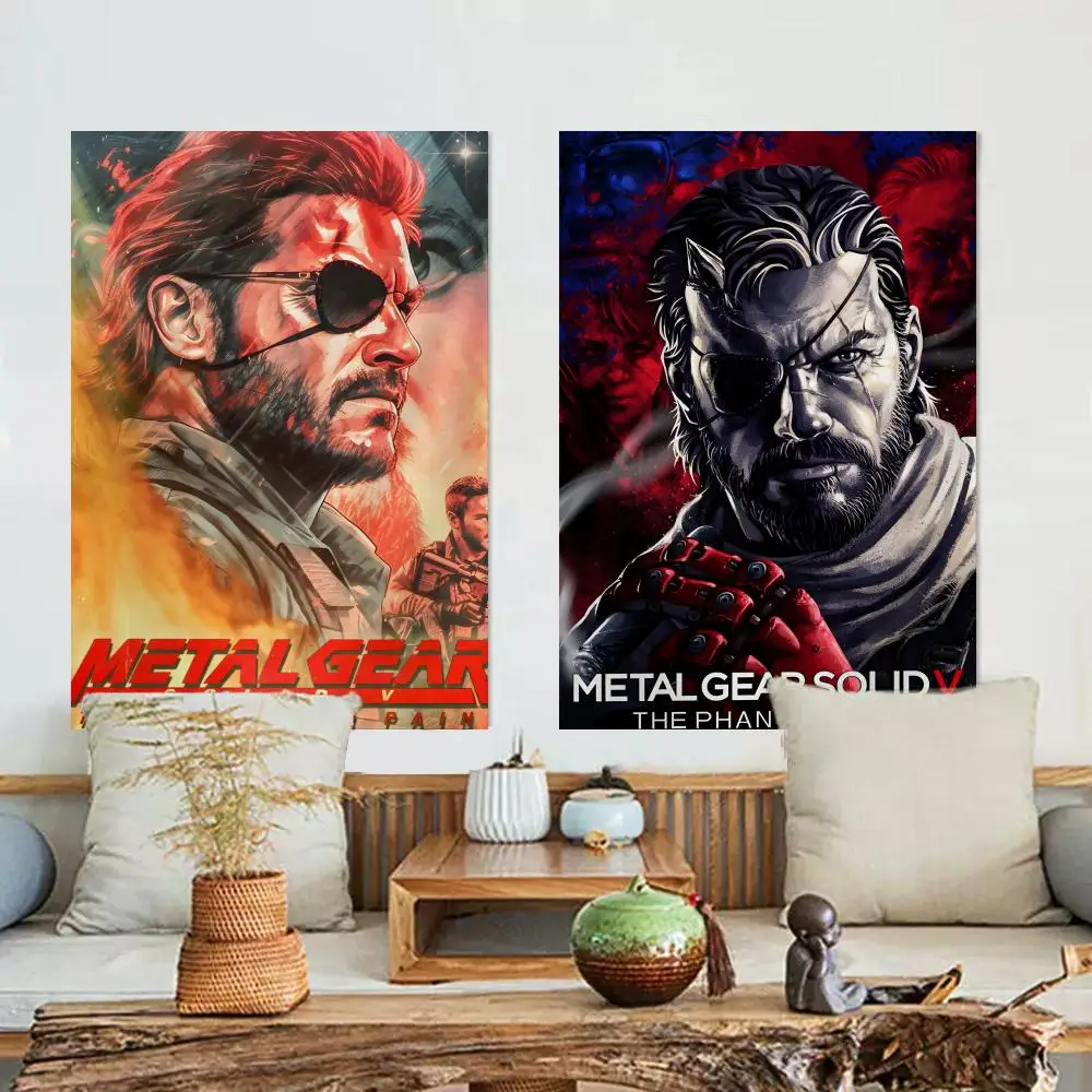 Video Game M-Metal Gear Tapestry For Indoor Outdoor Living Room Bedroom Patio Durable Versatile Decor All Weather Use