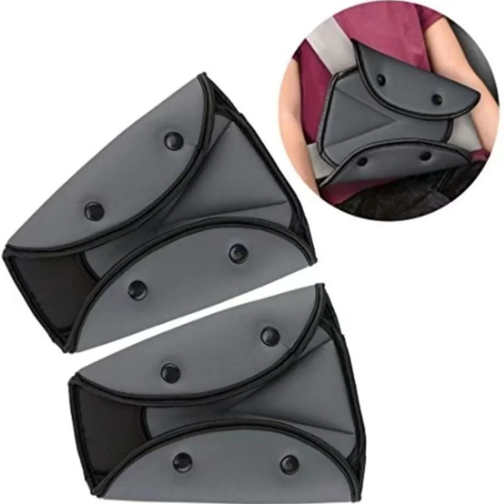 Child Seat Belt Baby Shoulder Cover Seat Belt Adjustment Holder Car Anti-Neck Neck Positioner Child Seatbelt for Kids Safety
