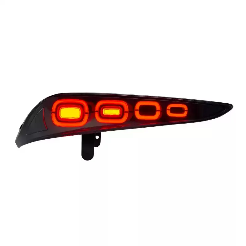 

Tail lights, LED driving lights, flowing turn signals