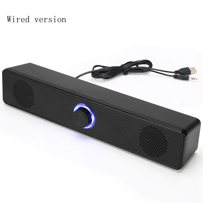 

360° Surround Sound System Bluetooth-compatible Speaker 4D Surround Soundbar Computer Speakers For TV Soundbar Box Subwoofer