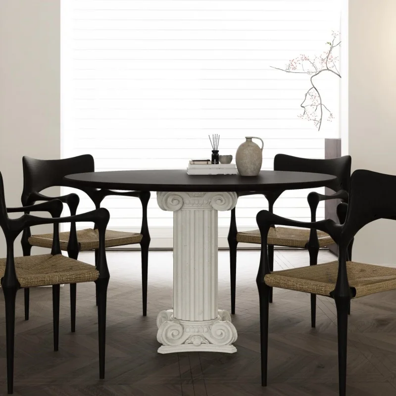 

6 People Restaurant Café Tables Desk Creativity Have A Meal Work Café Tables Apartment Wood Café Furniture Salontafel MHKFZ