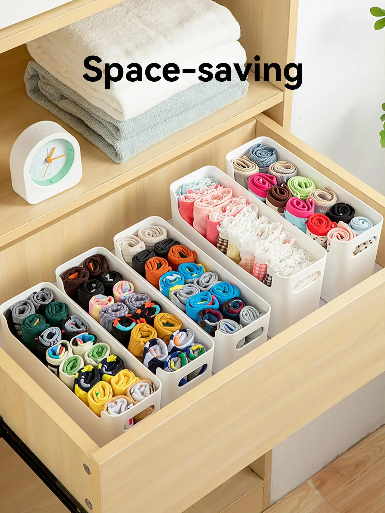 Multi Functional Wall Mounted Kitchen Storage Box Bathroom Storage Basket Cosmetics Sorting Box Living Room Other Miscellaneous