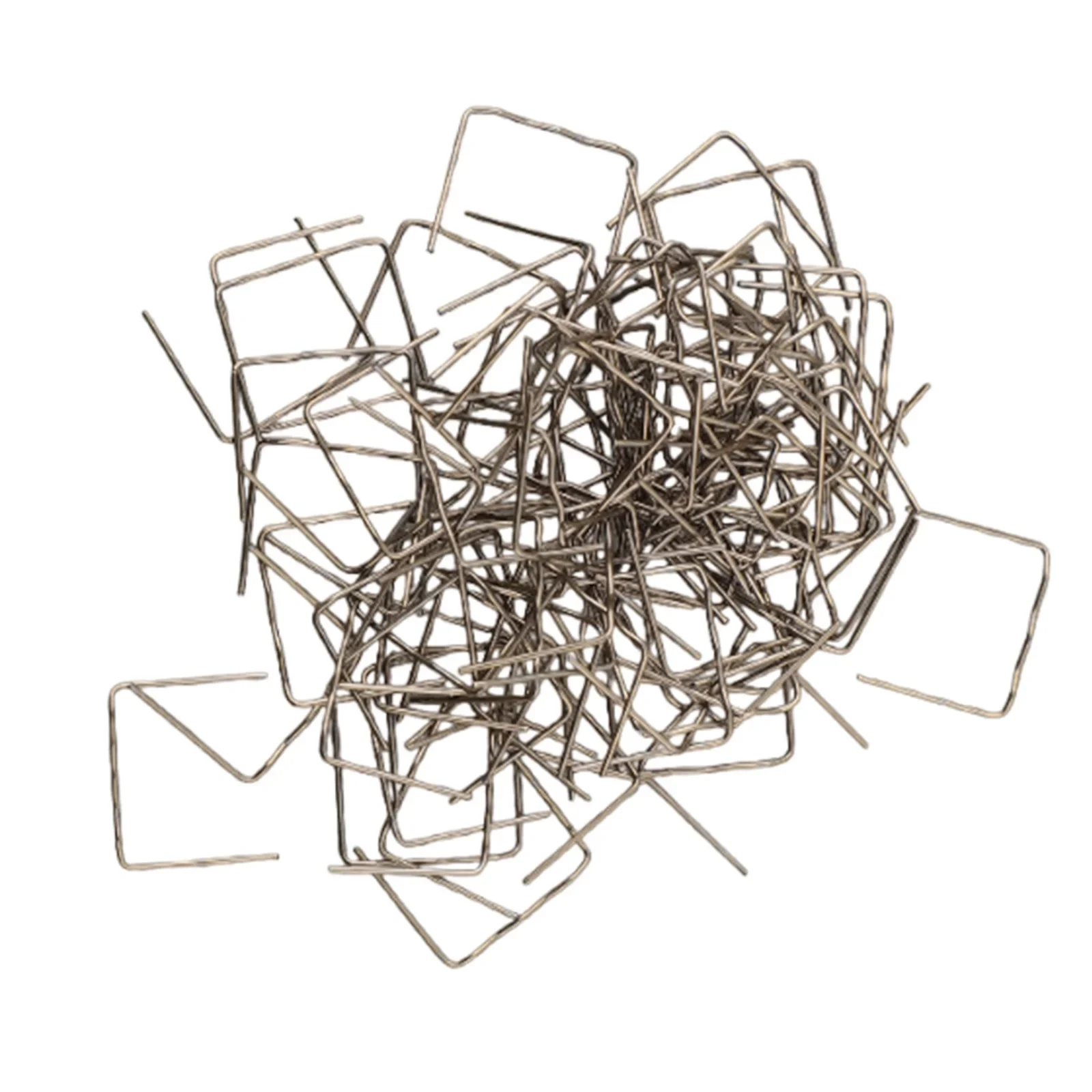 100PCS Welding Nail Wire Patch 0.6/0.8mm Hot Stapler Staples For Car Bumper Plastic Welder Repair Kit Welding Repair Parts