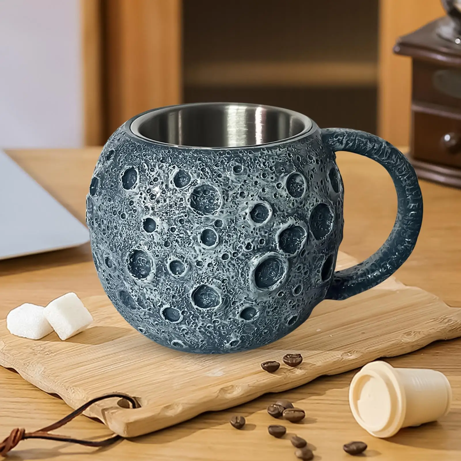Coffee Cup Astronaut Cute Mugs for Women Novelty Drinkware Aesthetic Room Decor for Tea Milk Juice Wine Beer Kitchen Work Cafe
