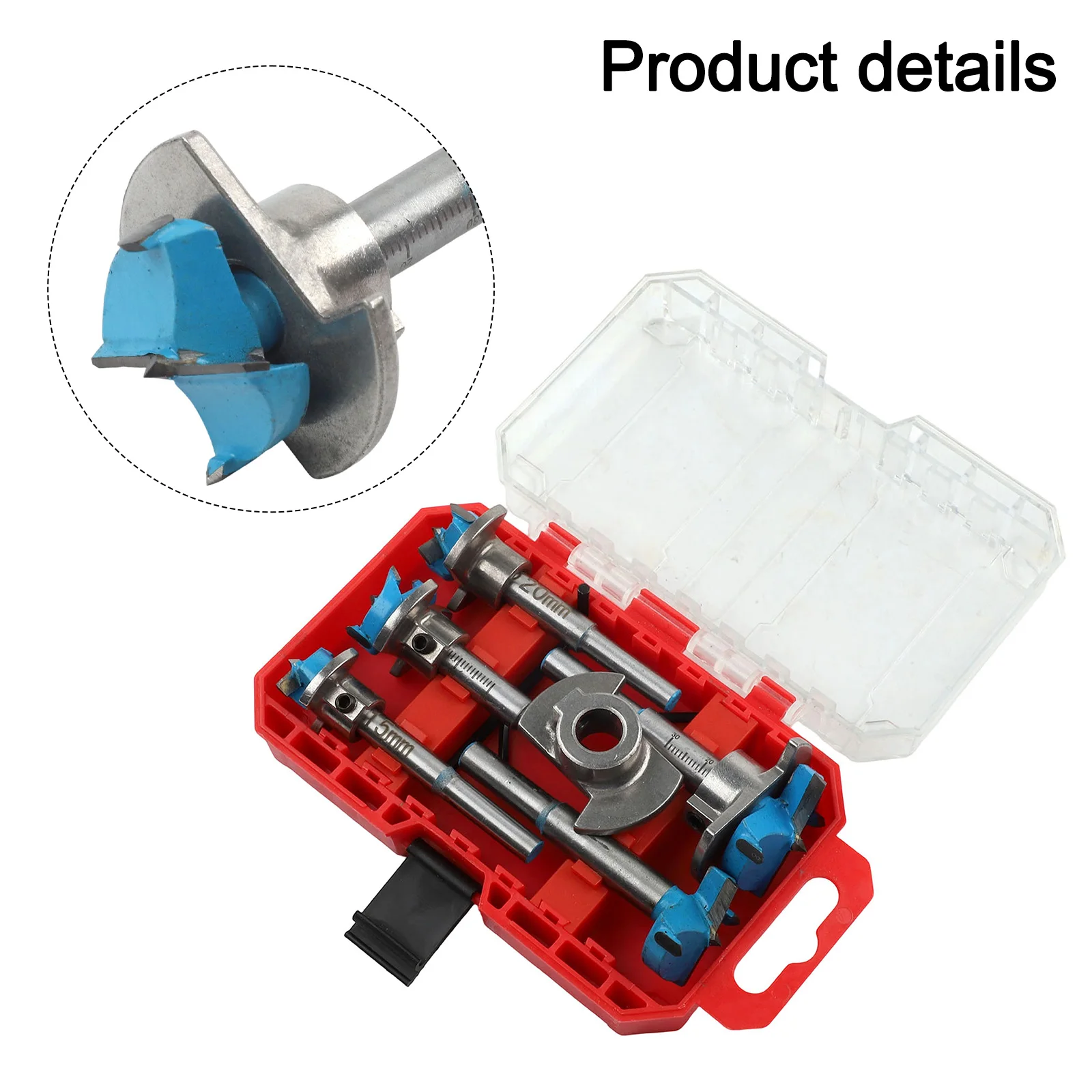 

25mm Carbide Alloy Drill Accurate Measurement Adjustments High-performance Drill Bits Hinge Installation Projects