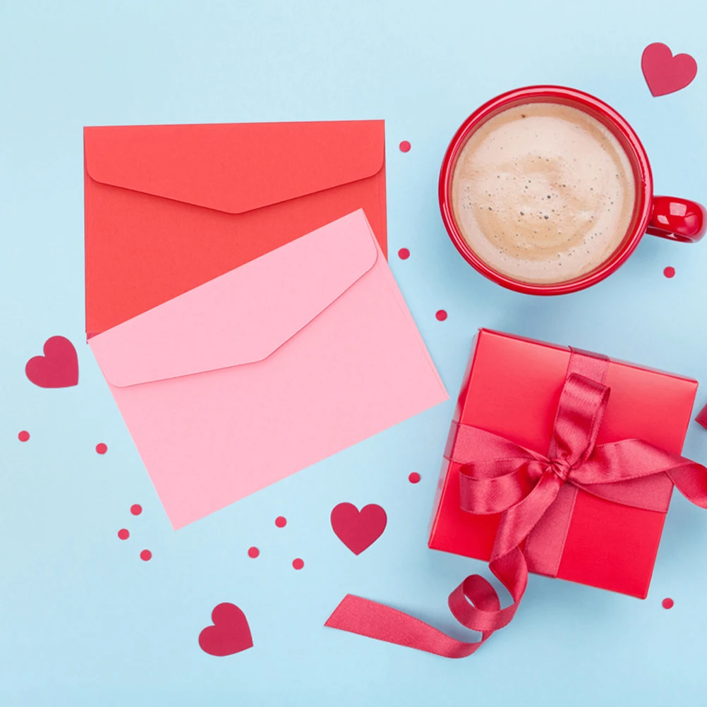 

100 шт. красочные маленькие конверты износостойкий материал для карточек наличные монеты студенческие конверты для денег маленький конверт