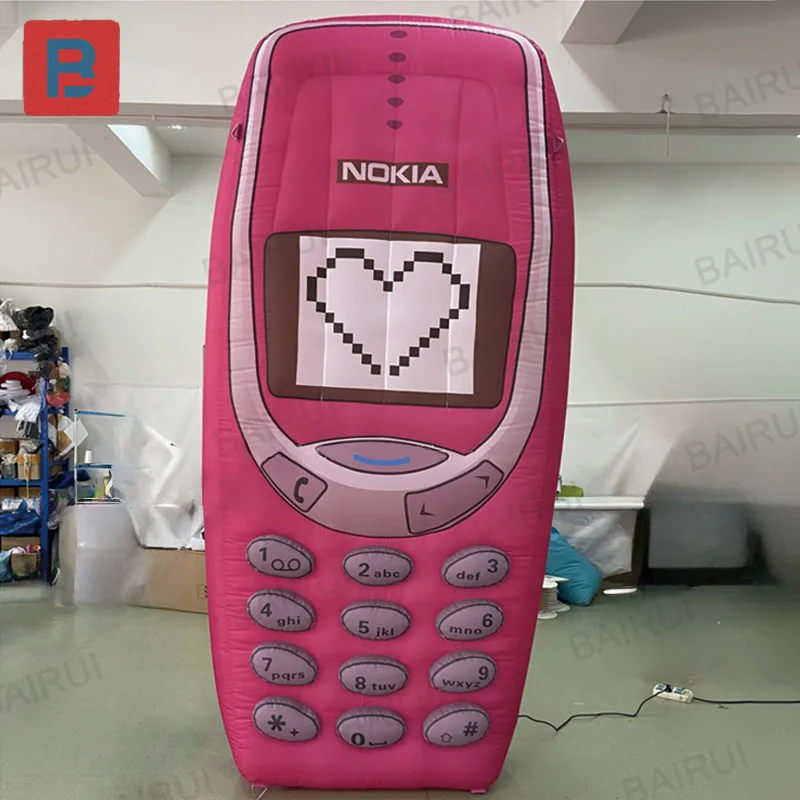 Inflatable Nokia mobile phone, inflatable Nokia mobile phone model, used for advertising purposes