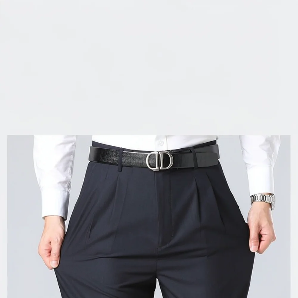 بنطلون رجالي رسمي مستقيم الساق - مراجعة Men'S Relaxed Formal Wear وسعره