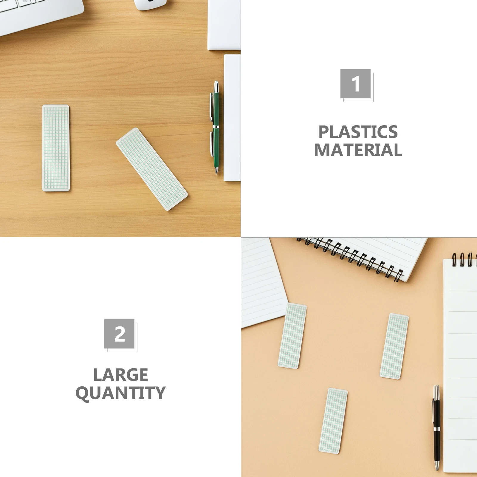 45Pcs Washi Tape Storage Boards Thick Tape Boards Easy Carry Functional Design for Office Home School Organization