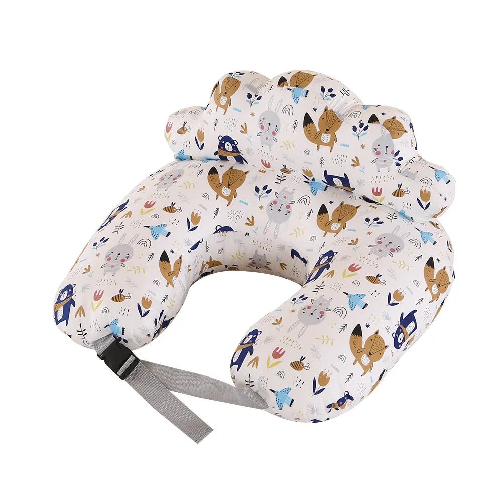 

Подушка для кормления грудью и кормления бутылочкой Подушка для грудного вскармливания с регулируемым поясным ремнем Подушка для кормления для времени живота