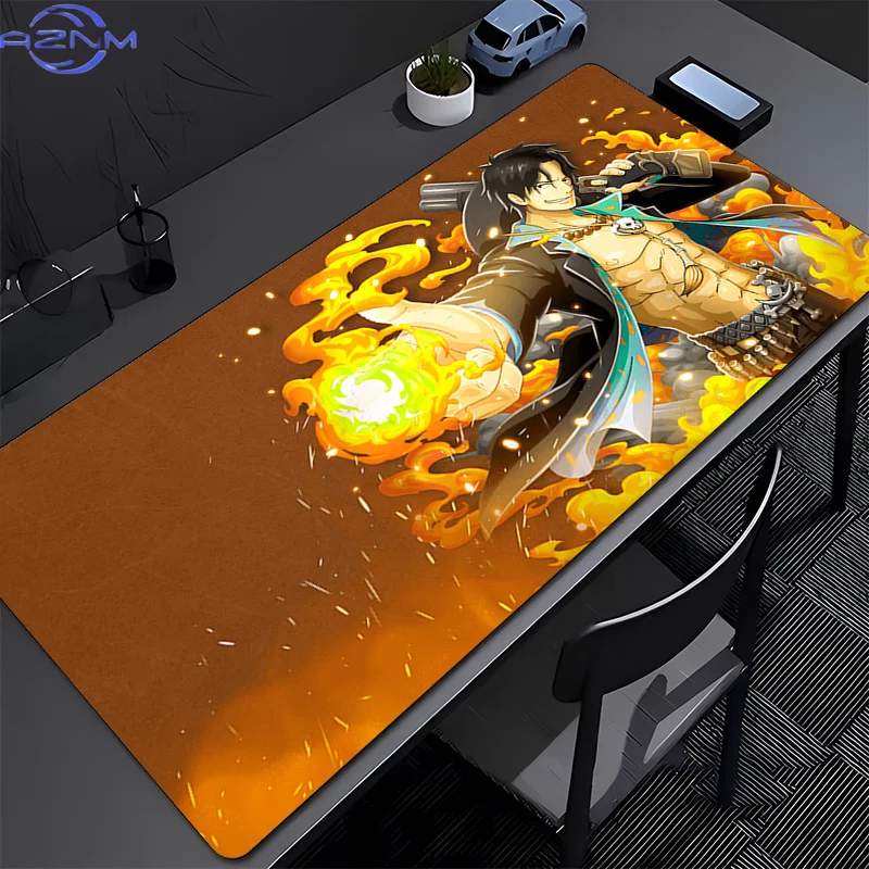 Exquisite Mouse Pad one piece Ace Notbook Keyboard Pad Gamer PC Computer Desk Mat cm Anime Carpet NonSlip Rubber MousePad