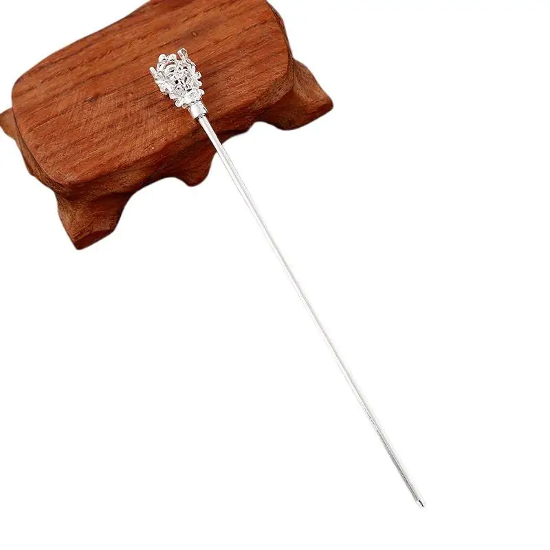 ヴィンテージ ヘアスティック 10 本 – 銅のラインストーンの箸、滑らかで耐久性があります。 |   結婚式/パーティー/プロム用アクセサリー