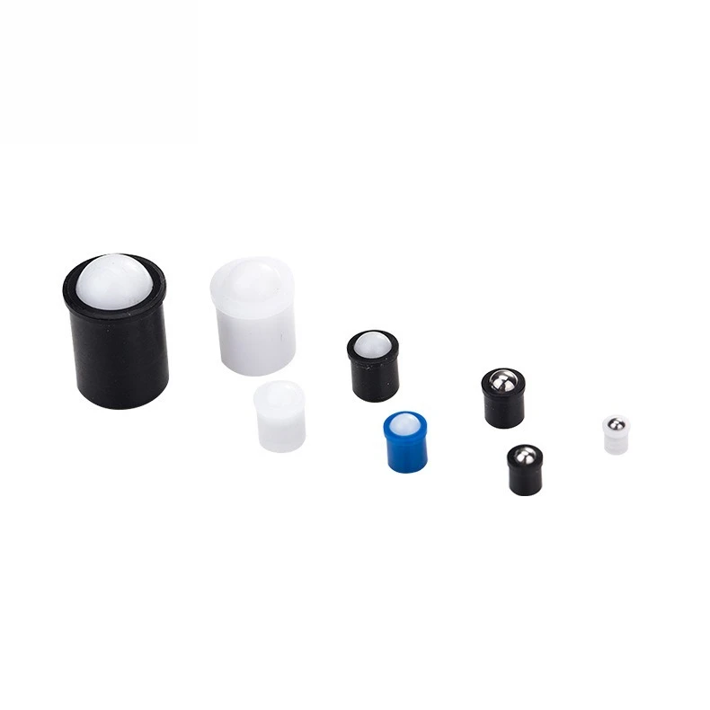 20 piece POM nylon spring ball plunger press fit plastic positioning ball precision ball fixing pin for mechanical equipment