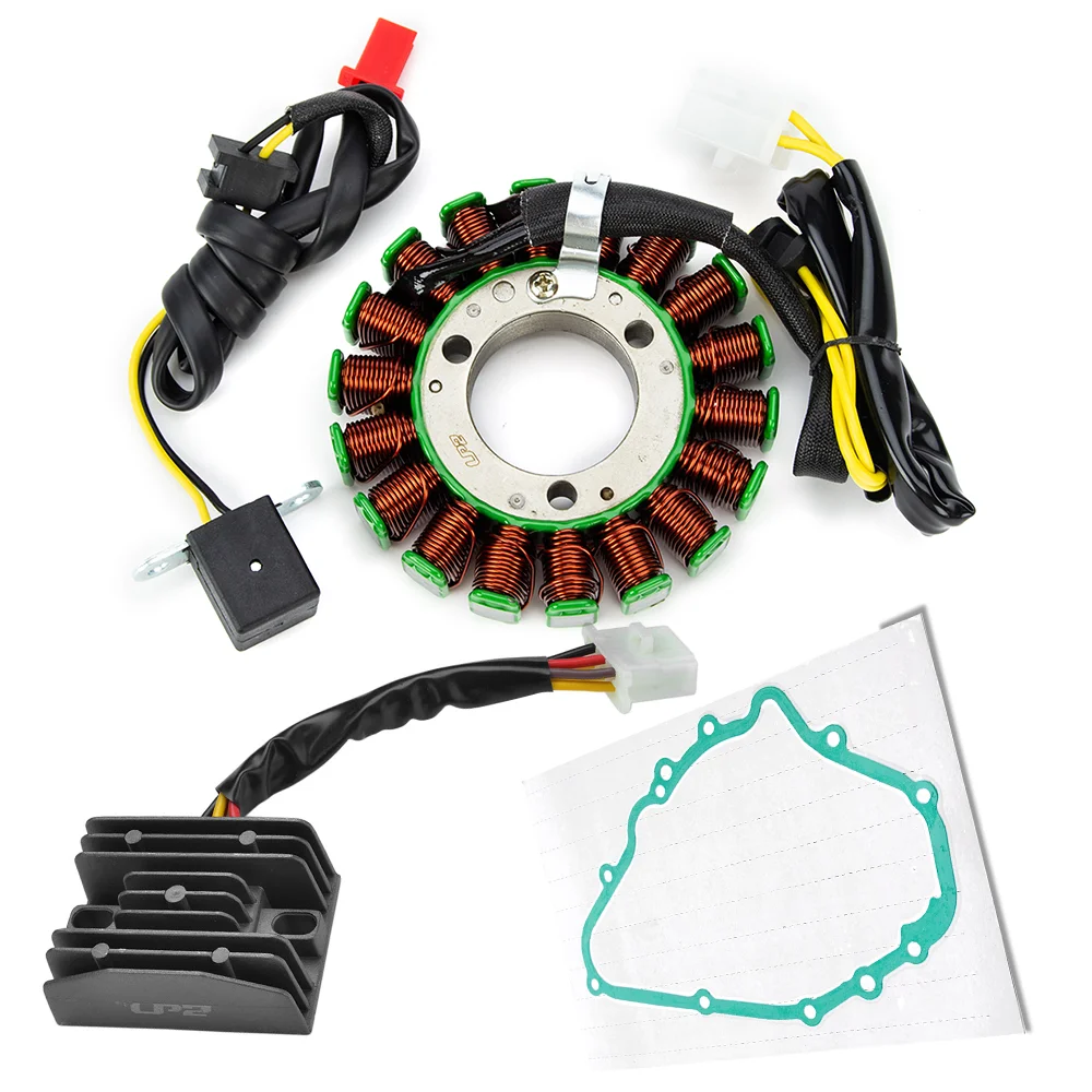 Stator Coil Rectifier Gasket For Kawasaki KLE400 KLE500 Twin Vulcan 400 500 454 ER5 EX4 EN500 EX400 GPZ500S GPZ400S EX500 Twin